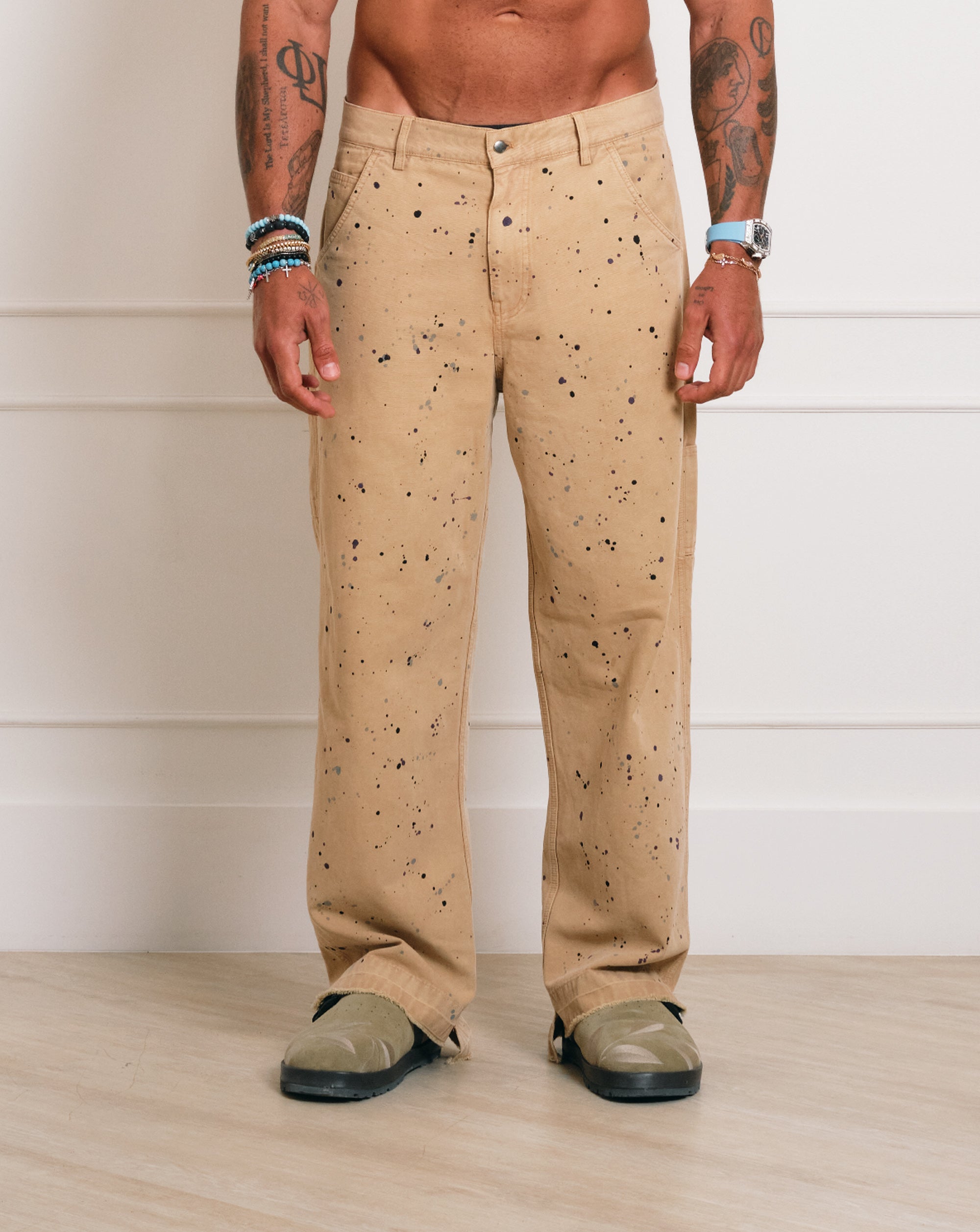 GF's Splatter handyman pants Peanut