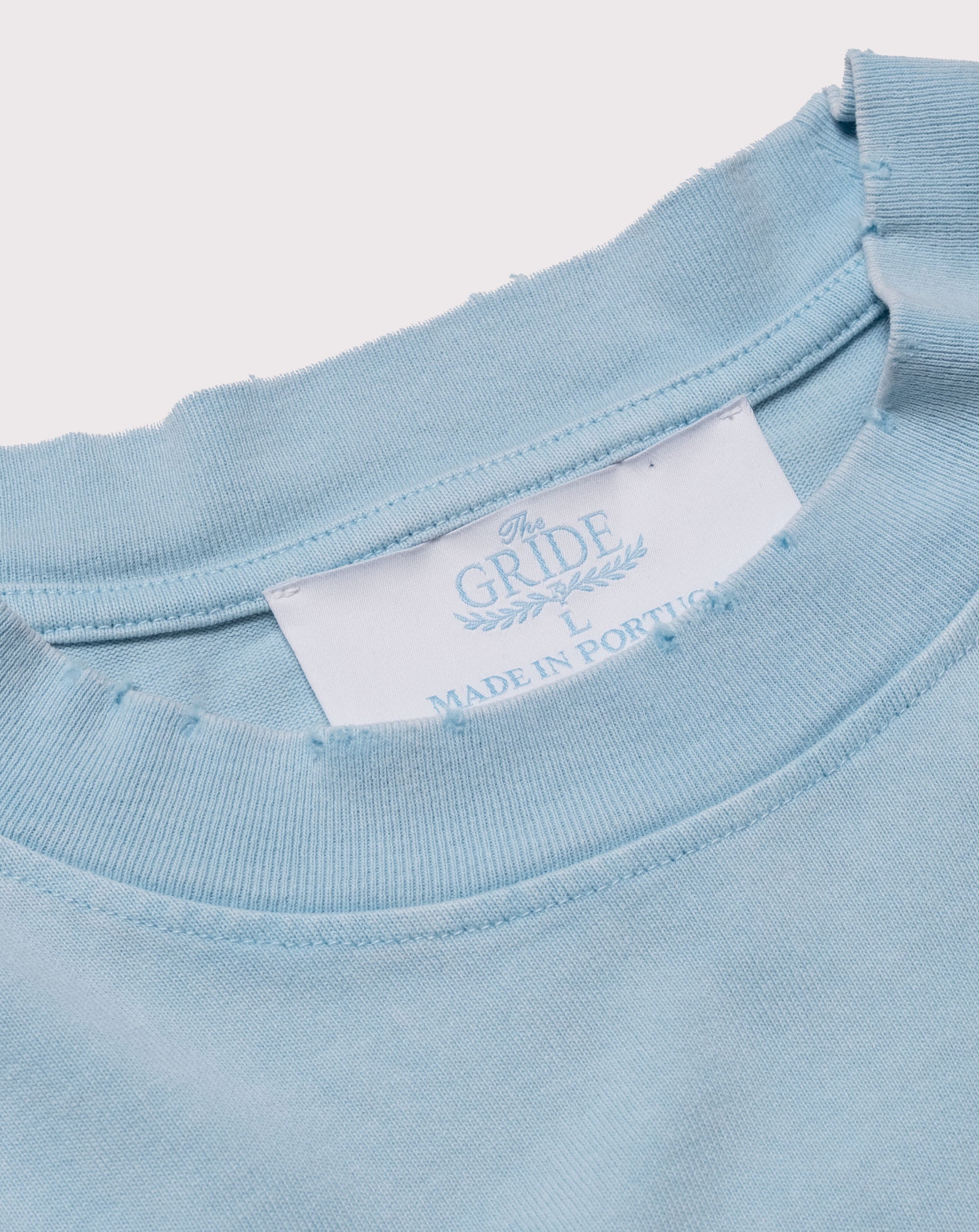 The Gride Crest Long Sleeve T-shirt Blue