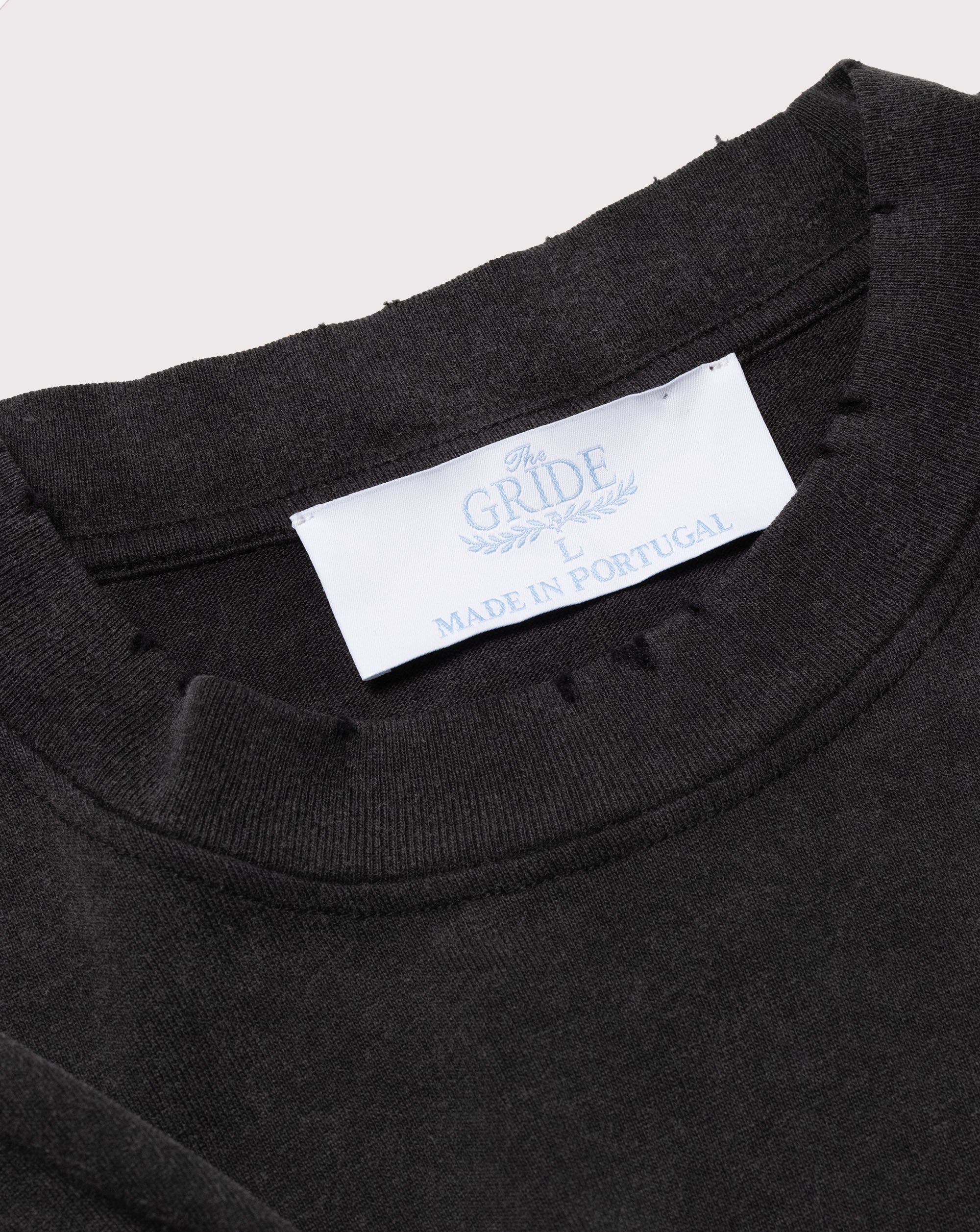 The Gride Crest Long Sleeve T-shirt Gray