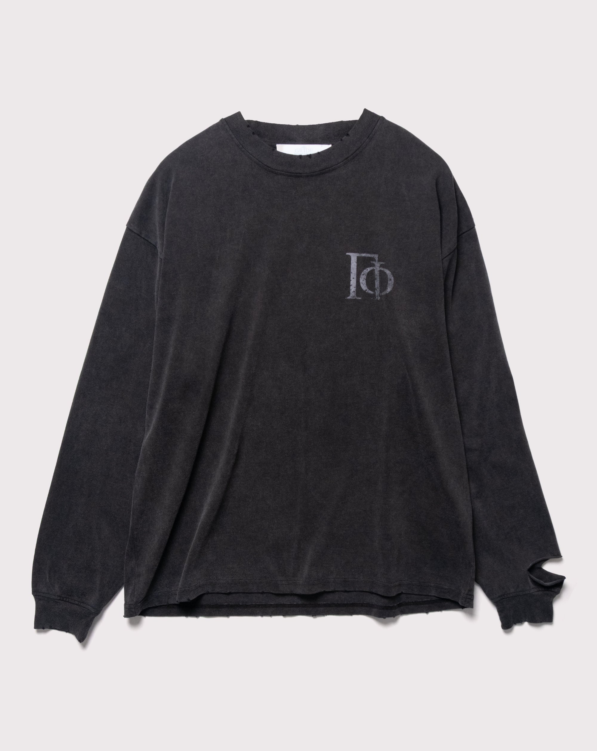 The Gride Crest Long Sleeve T-shirt Gray