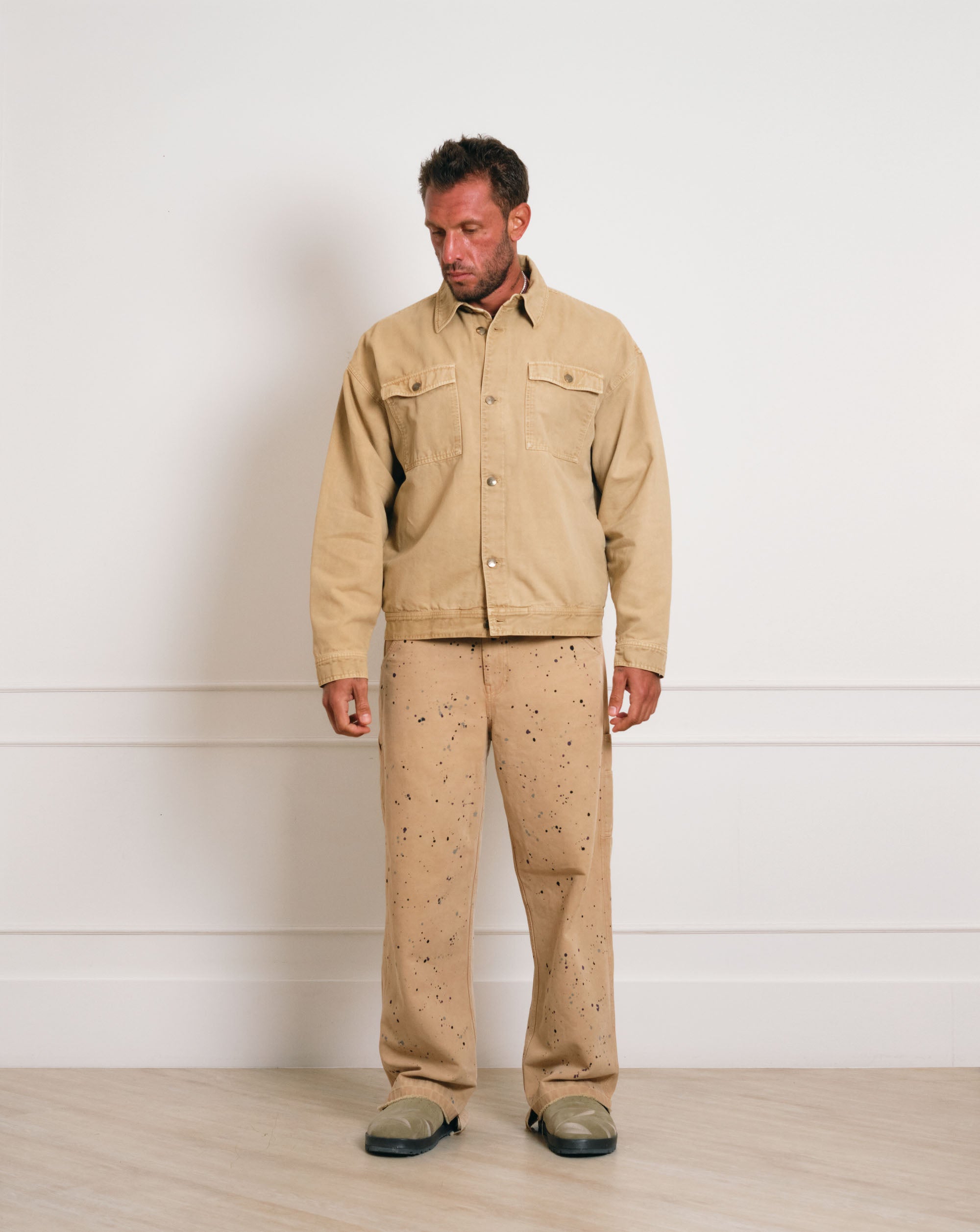The Gride Sturdy overshirt Peanut